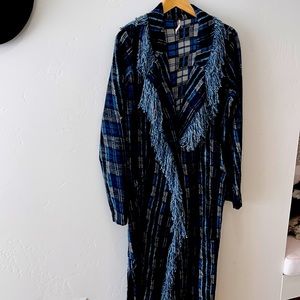 Fun free people long boho jacket
